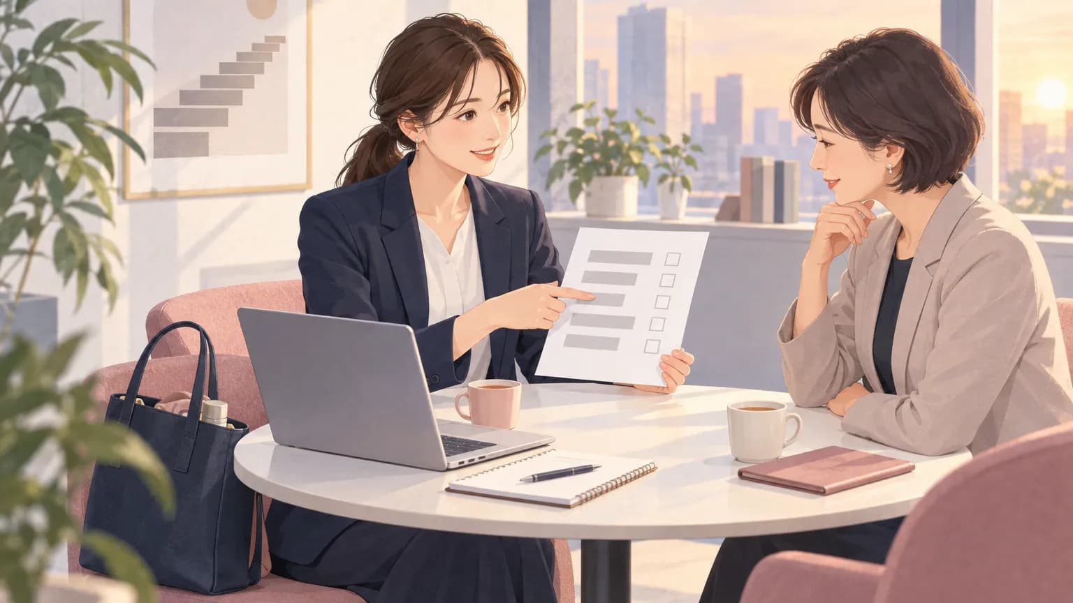 時短勤務で評価が下がらないように 復職後の目標の立て方と伝え方