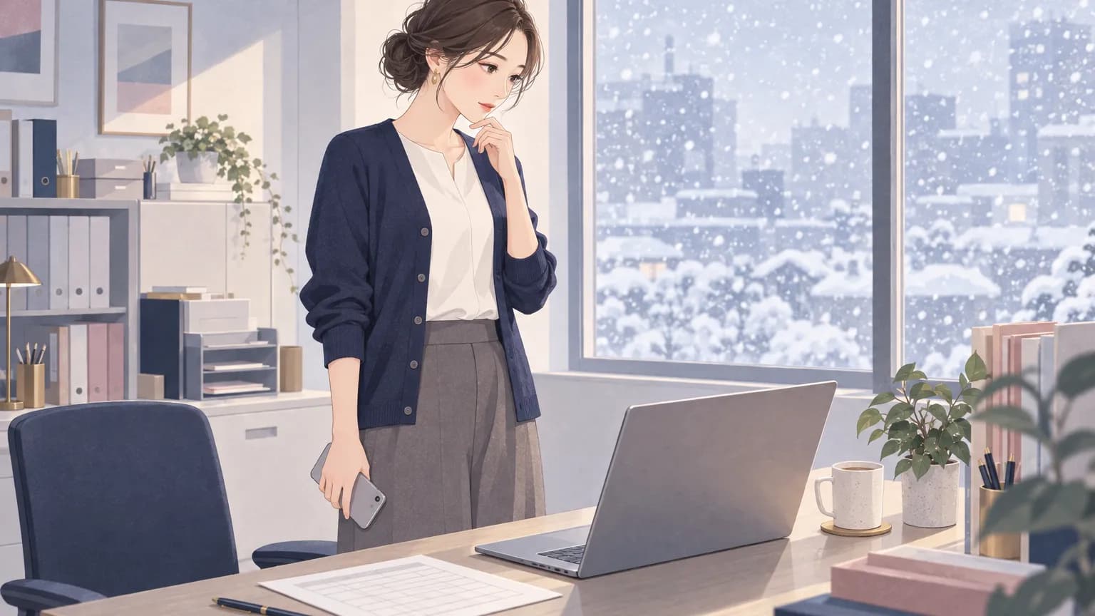 大雪で出勤できない日の賃金と休業手当、欠勤との分かれ目と運休の朝の判断