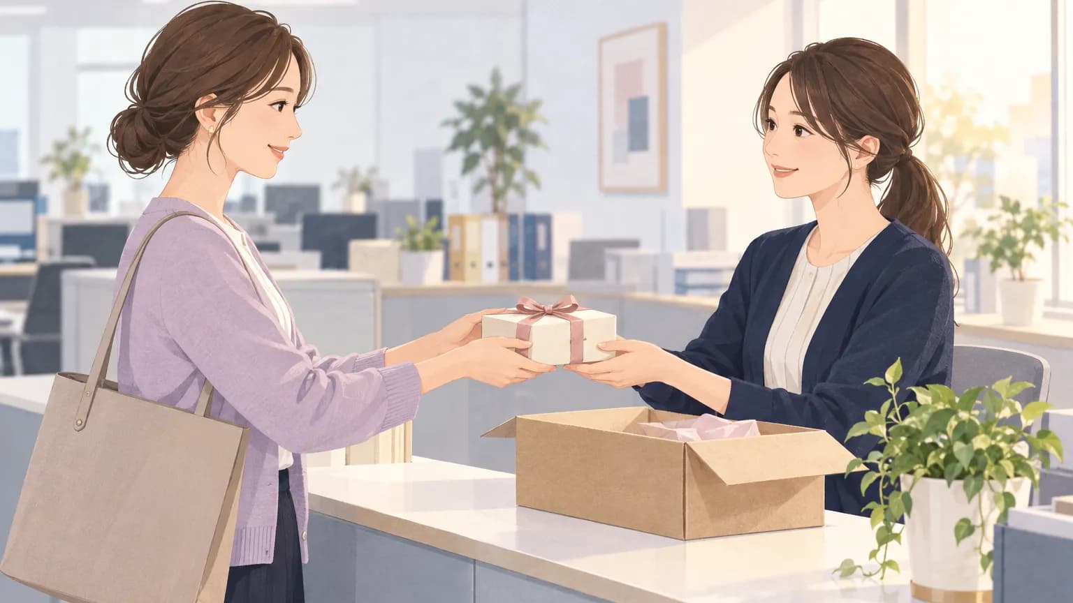 出産祝いの相場と渡し方 同僚・部下へ、会社の祝金とは別に贈るとき
